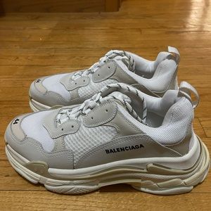 Balenciaga Triple S White